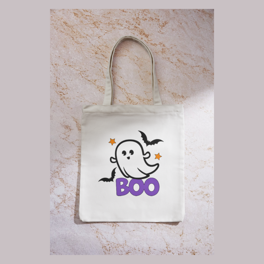 Halloween Tote Bag - Boo