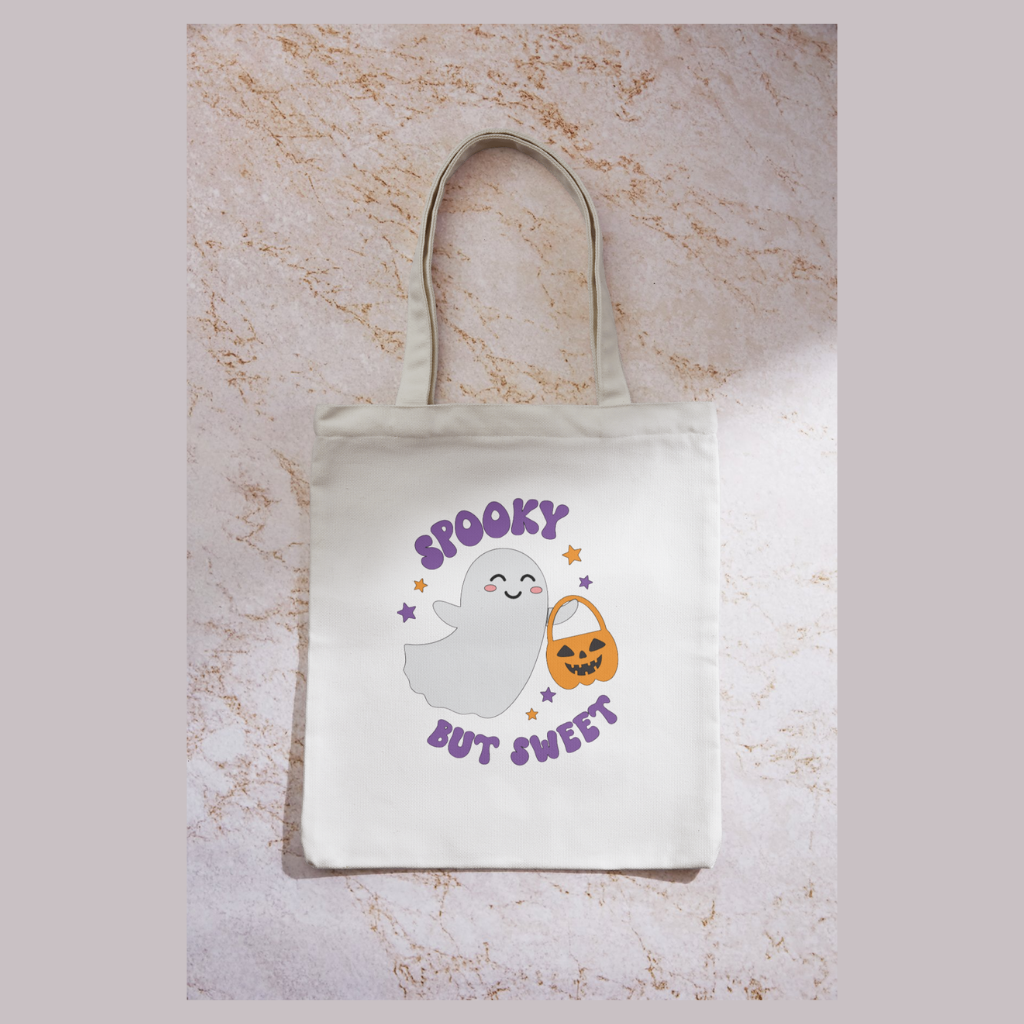 Halloween Tote Bag - Spooky But Sweet